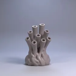 Coral Polyps Pen Holder – Pencil Holder - Reef-Inspired Desk Organizer STL File 3D Printable