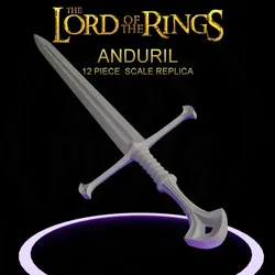 Cosplay STL تنزيل - Lord of the Rings - Anduril Scale Replica - BOSSposes