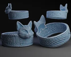 Egyptian Cat Ring