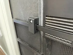 Fireplace Screen Holder (UPDATED)