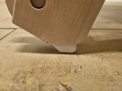 Hauck chair taller pads/feet (vacuum robot compatible)