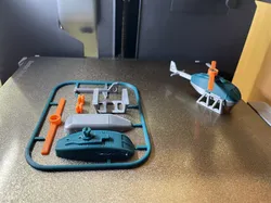 Helicopter Kit Card
