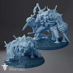 Necro Slime Golem ( Warforged / Construct / Golem / Slime Monster / Worlds Beyond Brawl / One Page Rules OPR Compatible )