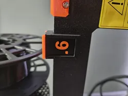 Nozzle label holder MK4