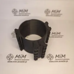 PP750 Cartridge Clamp with 3 RIS Rails 22 mm