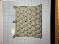 Quail egg tray (stackable)