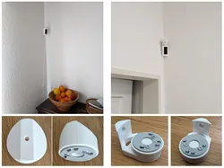 Ring camera corner mounts