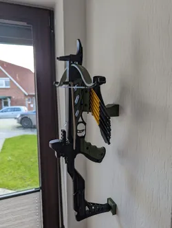 SKORPION PXB 100 (Alligator style) Crossbow wall mount with hidden screws