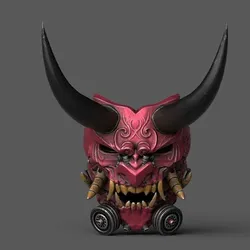 Steam Punk Mempo Mask