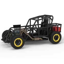 Vehicles & Machinery STL indir - Mod Lite Race car Base Version 2 Scale 1:25 - 3DTechDesign