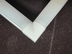 45 Degree LED Channel - 140 Degree Corner Diffuser Connector