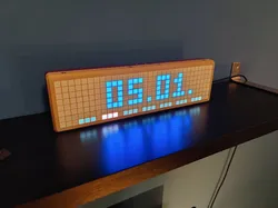 AWTRIX 2 - 4x WS2812 8x8 LED Panel Fully Printable