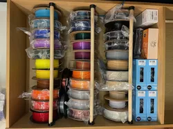 Billy Bookcase filament hanger