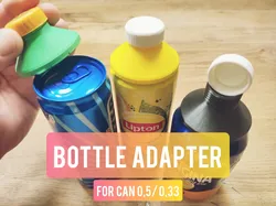 Bottle Adapter for Can 0,33l / 0,5l +0,25L (RedBull)