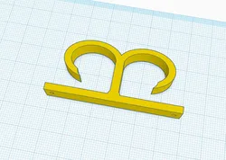 Cable management double hook