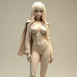 Characters & Creatures STL Download - Executiva de lingerie hentai by 3XTcinho