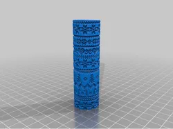 Christmas Clay Roller