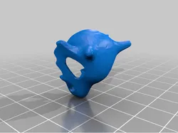 Cubone Keychain