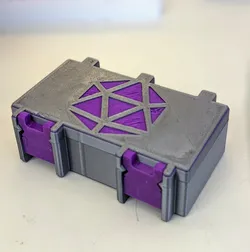 DnD Dice Box - No Screws Snaplock REMIX