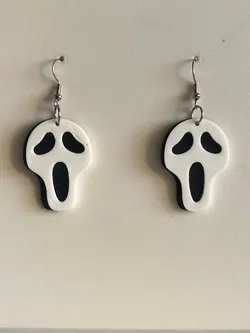 Earring Scream grito horror terror susto