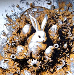 Easter Bunny - filament painting
