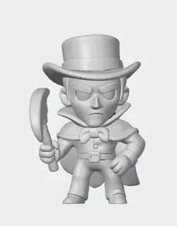 mortis brawl stars figurin