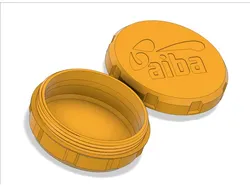 Mouth guard storage box
