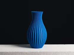 Nordic Vase with Stripes, Vase Mode