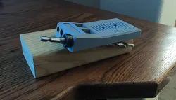 Pocket Hole Jig with bronze guide inserts!