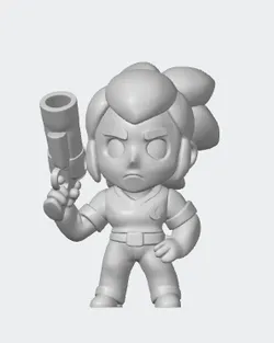 shelly brawl stars figurin