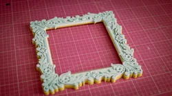 Square Baroque Ornamental Picture Frame (20x20cm)
