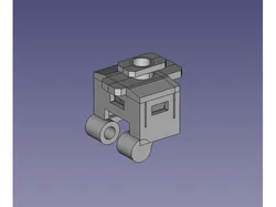 Stiga hockey. Central forward gearbox holder