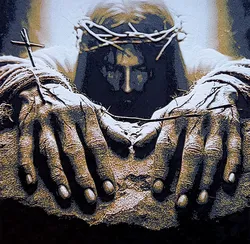 The Resurrection of Jesus - filament painting