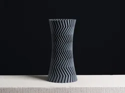Zigzag Decoration Vase, (vase mode)
