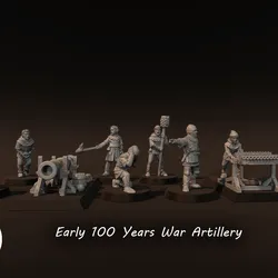 100 Years War artillary