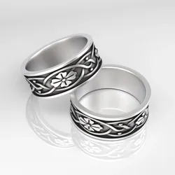 3D Ring with Ornament5 model 3D Print Model in Rings 463731