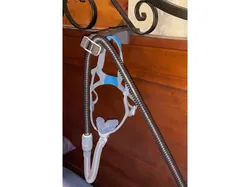 Bed Frame Clamp 52mm (remix of CPAP headboard clamp - swivel option)