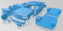 Chevrolet Malibu Classic Sedan 1979 Printable Car 3D Print Model in Automotive 462846