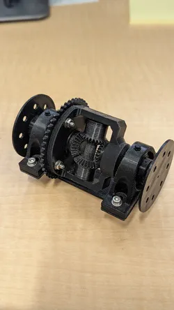 Differential Gear Train Tabletop Haptic Model
