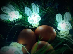 Easter Lights - "Thimble" The Cute Bunny