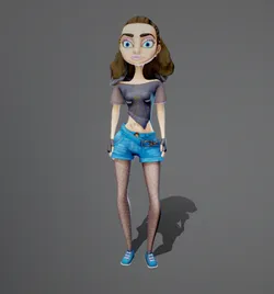 Girl Animations 50