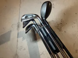 Golf Ball and Clubs Holder