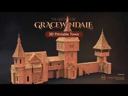 Gracewindale - Town Buildings 3D Model Pack