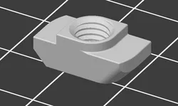 Hammermutter Nut 8mm M6 / Hammer Nut (T-Nut) Slot 8mm M6