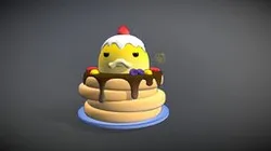 Hotcakes Duck Kawaii