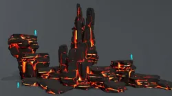 Lava rocks