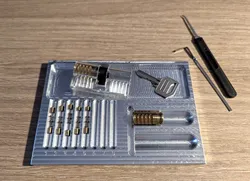 Lockpicking tray, LPL tray