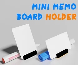 Mini memo whiteboard holder
