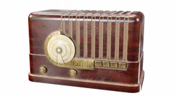 Old table radio