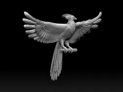 Phoenix 3D Print Model in Sculpture 462904